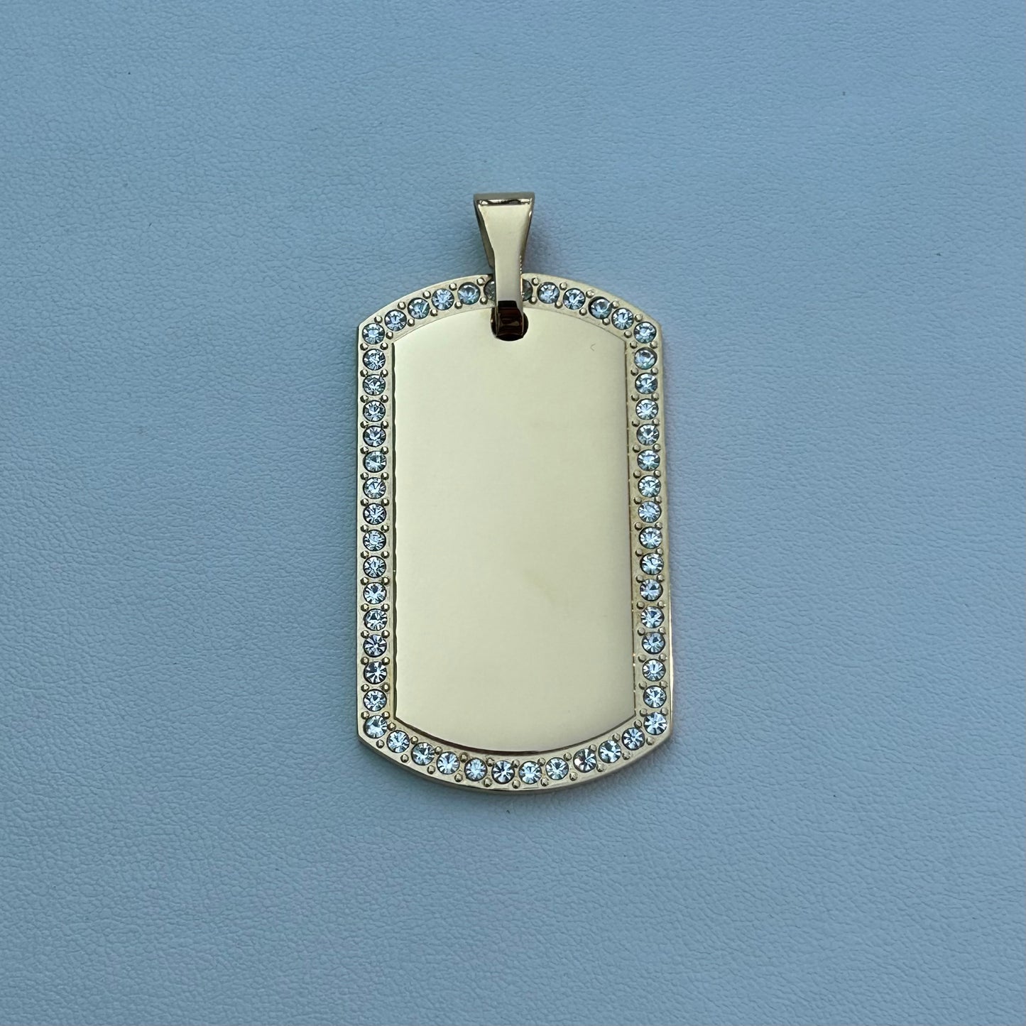 Placa con diamantes