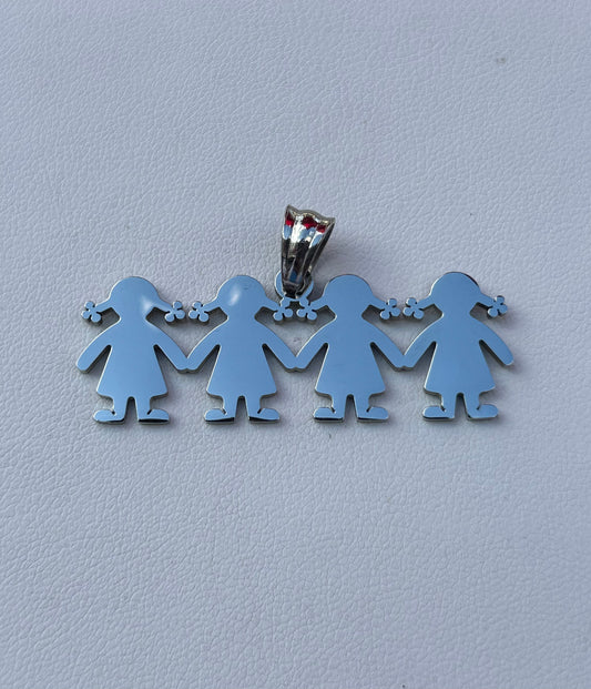 4 niñas