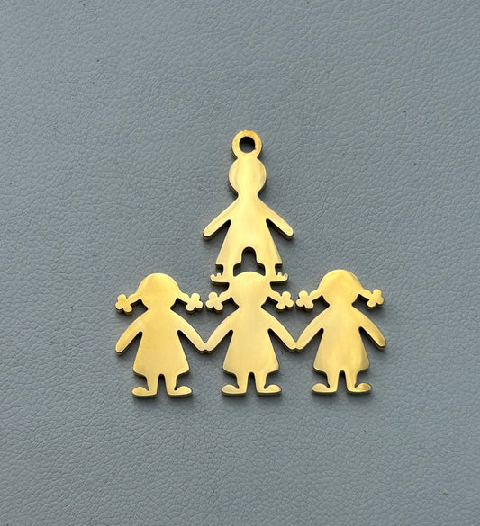 1 niño-3 niñas