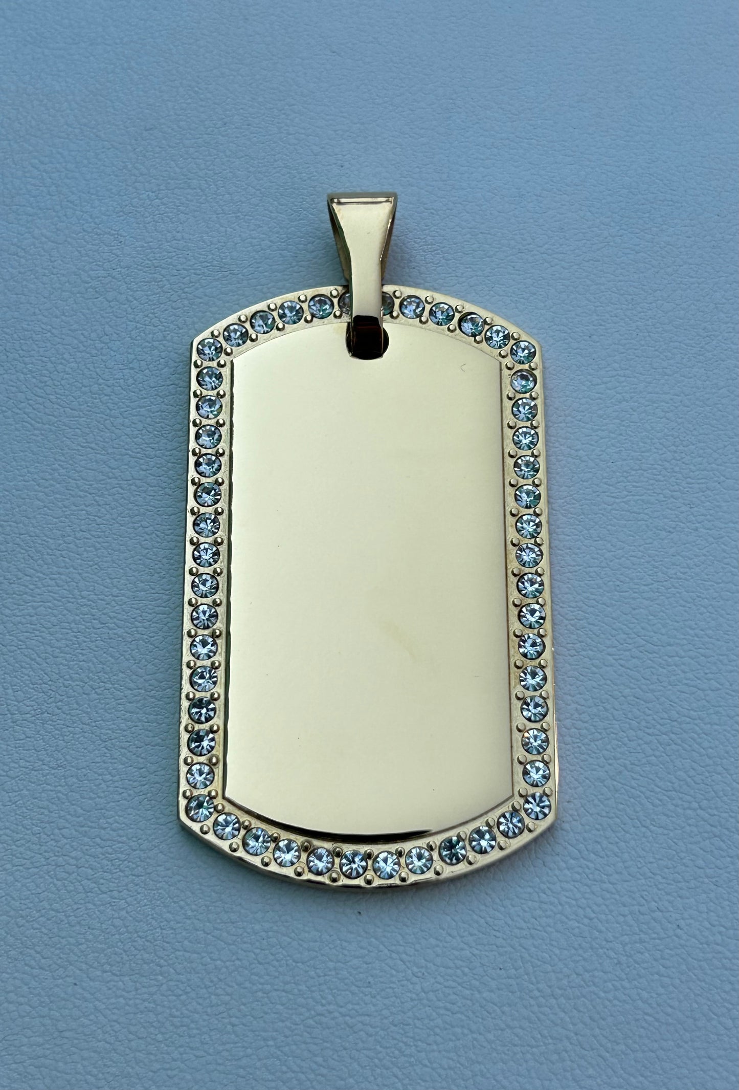 Placa con diamantes