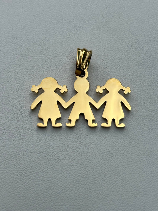 2 niñas-1 niño