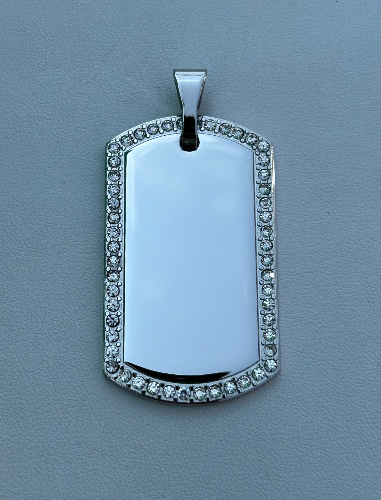Placa con diamantes
