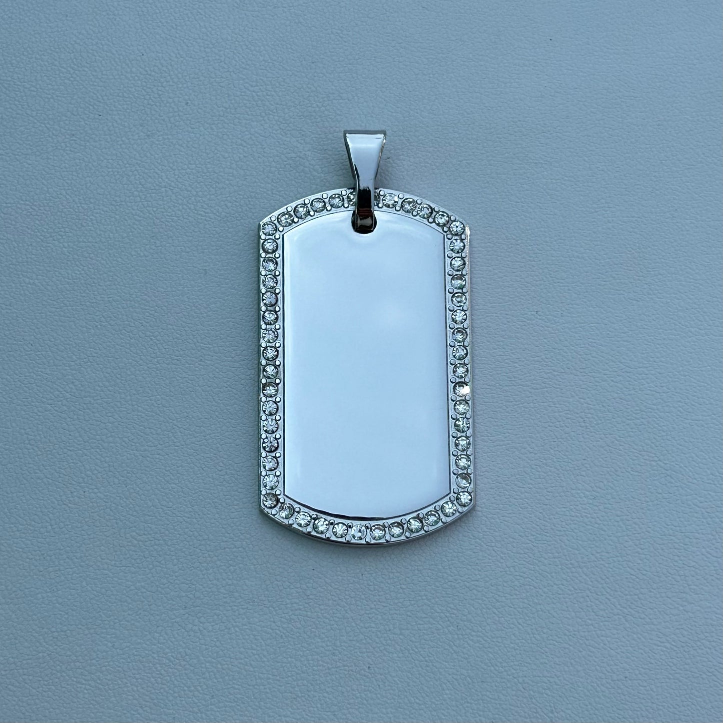 Placa con diamantes